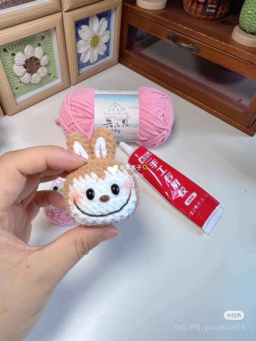 Cute Crochet Bunny Rabbit Doll Amigurumi Pattern Chart Tutorial