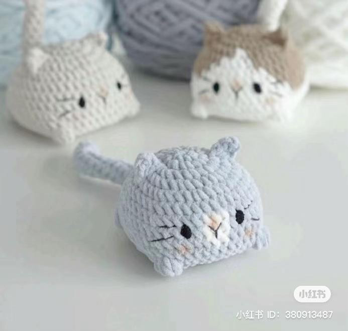 Cute Crochet Cat Bag Pattern Tutorial