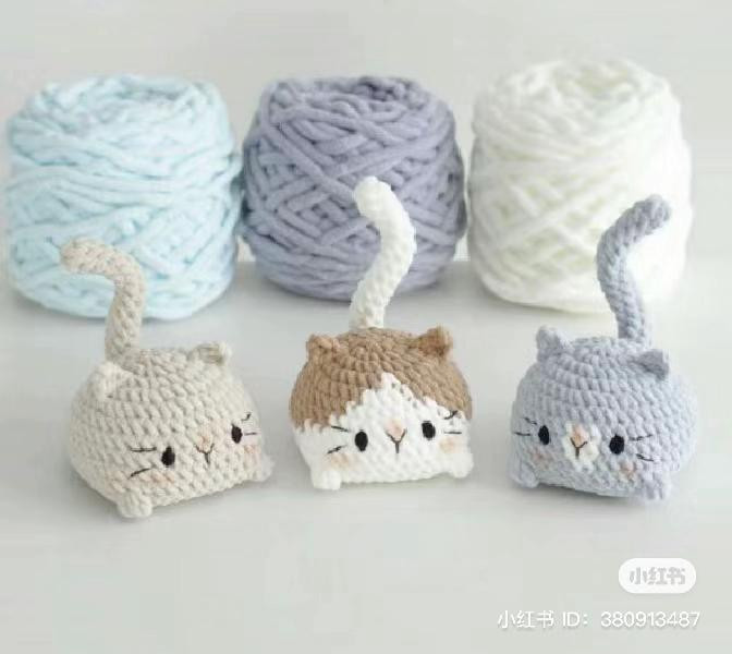 Cute Crochet Cat Bag Pattern Tutorial