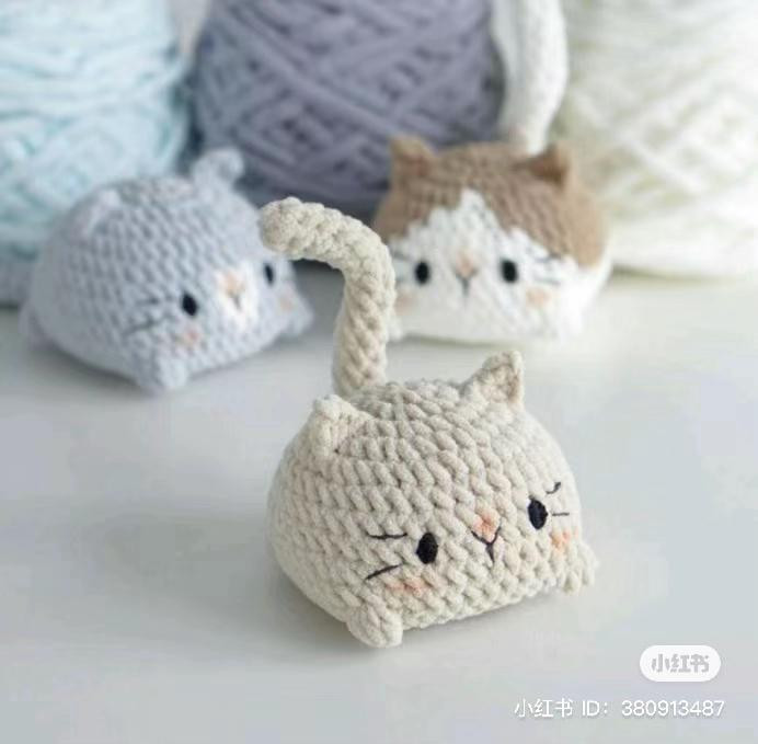 Cute Crochet Cat Bag Pattern Tutorial