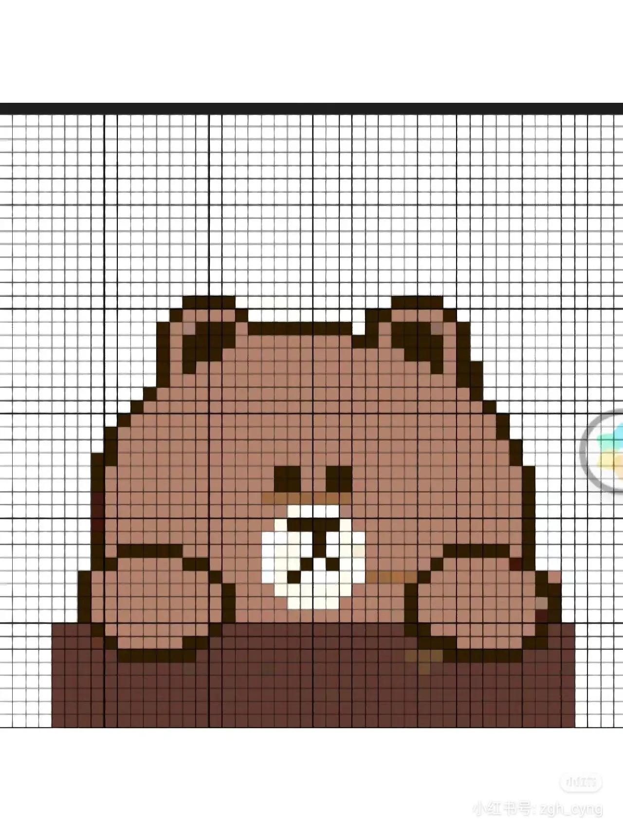 Cute Crochet Cheese Bag and Brown Bear Tote Pattern with Pixel Chart