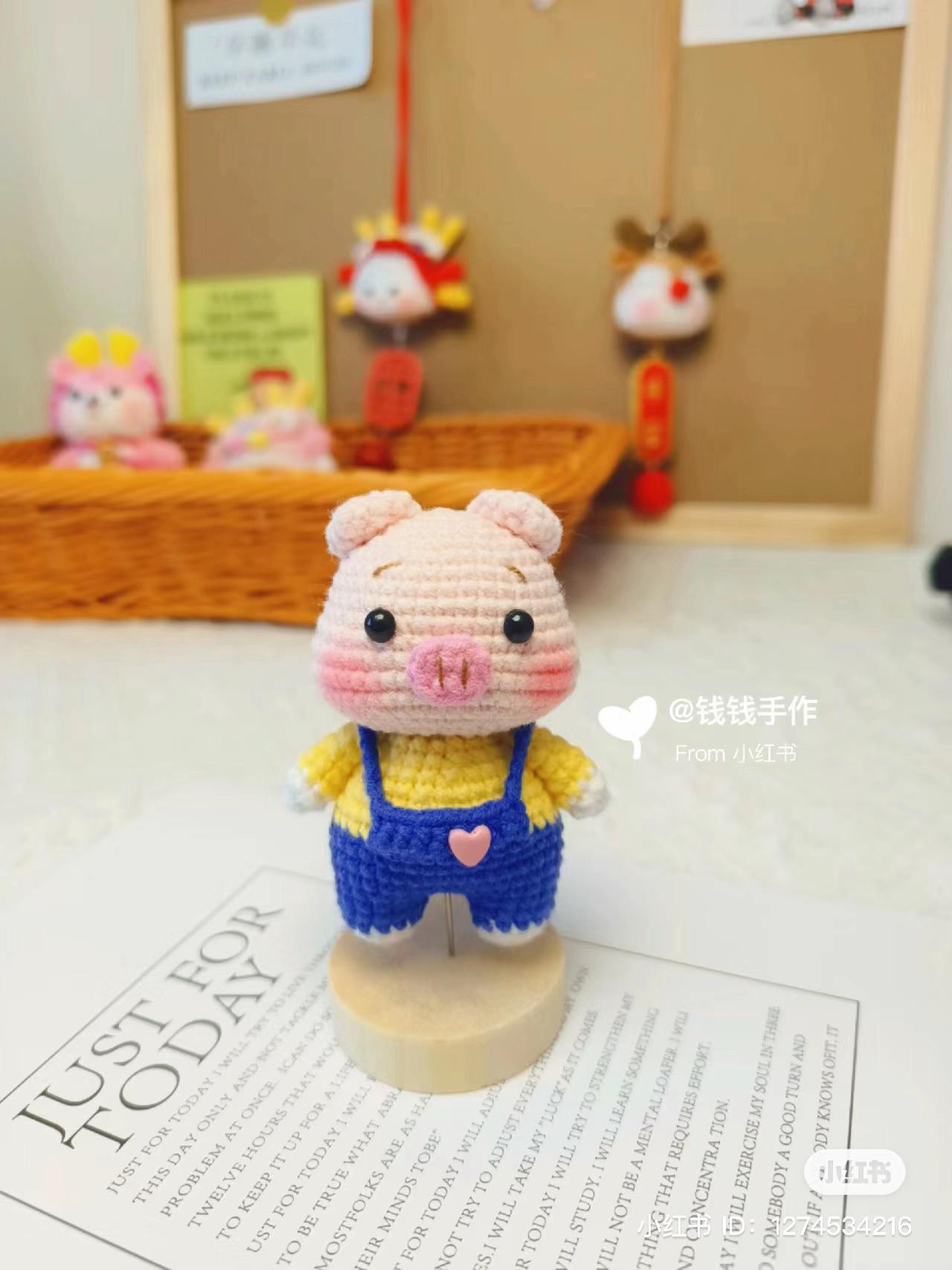 Cute Crochet Deer Amigurumi Pattern Chart