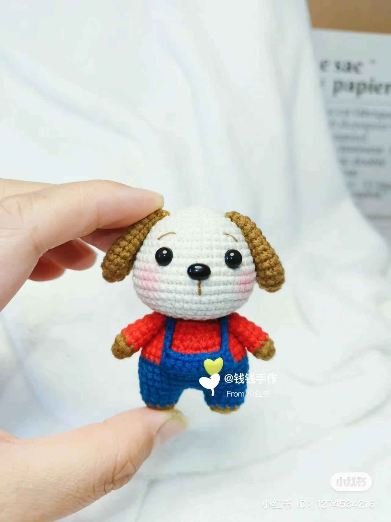 Cute Crochet Deer Amigurumi Pattern Chart