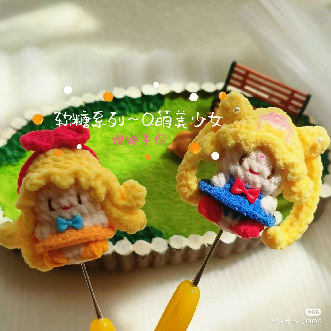 Cute Crochet Doll Pattern - Candy Series Girl Amigurumi Tutorial