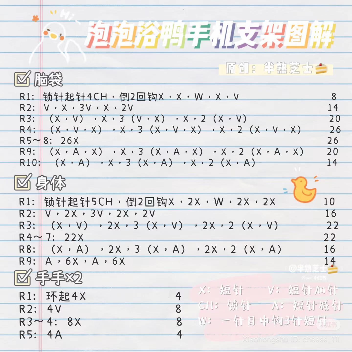 Cute Crochet Duck Amigurumi Collection and Patterns