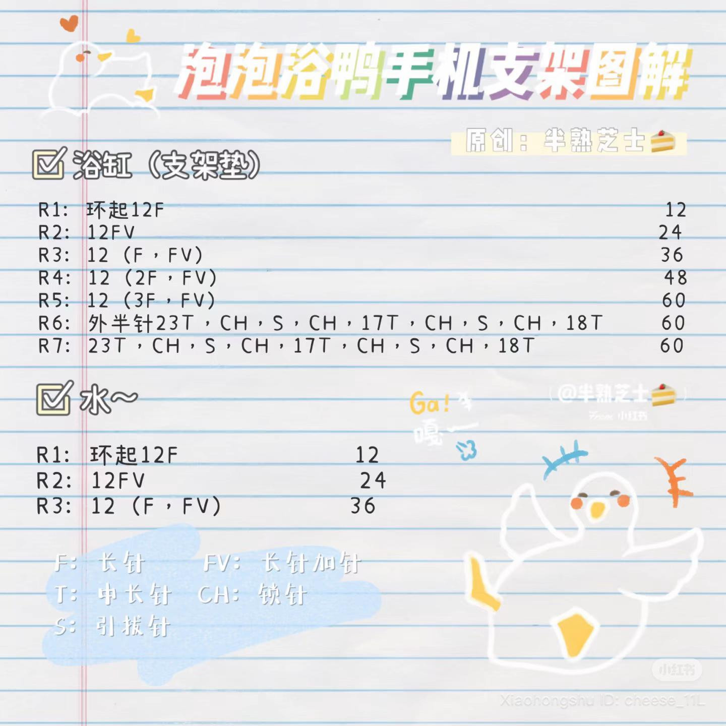 Cute Crochet Duck Amigurumi Collection and Patterns