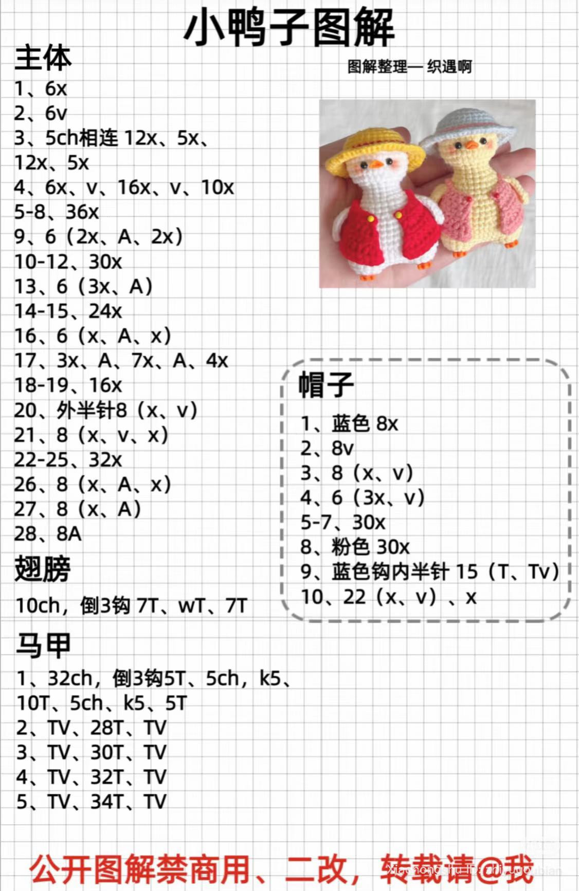 Cute Crochet Duck Amigurumi Collection and Patterns