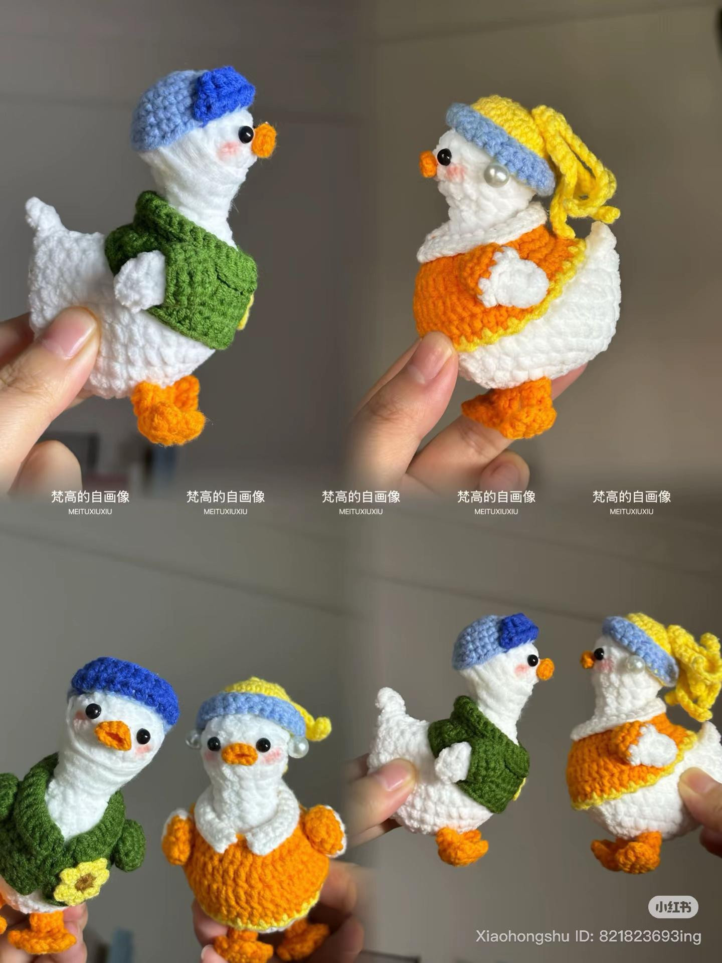 Cute Crochet Duck Amigurumi Collection and Patterns