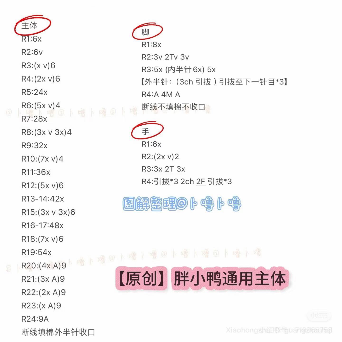 Cute Crochet Duck Amigurumi Collection and Patterns