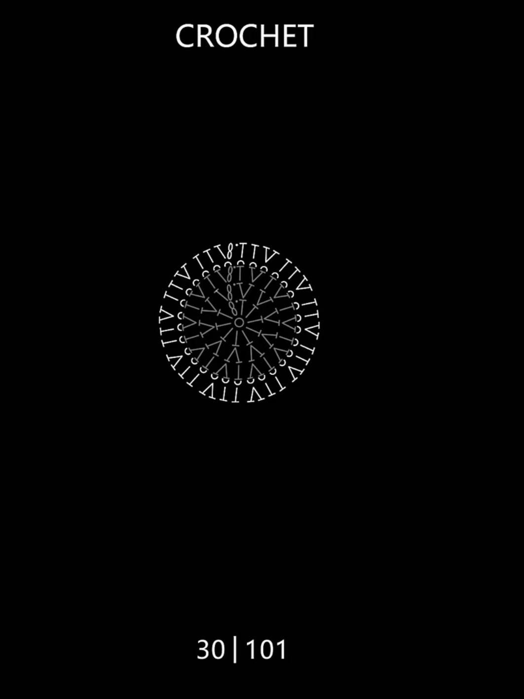 Cute Crochet Emoji Granny Squares Pattern Chart