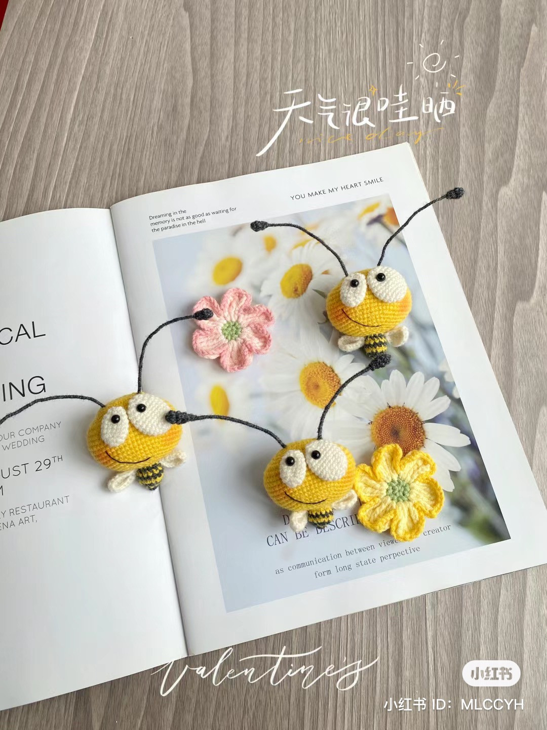 Cute Crochet Honey Bee Amigurumi Pattern with Chart