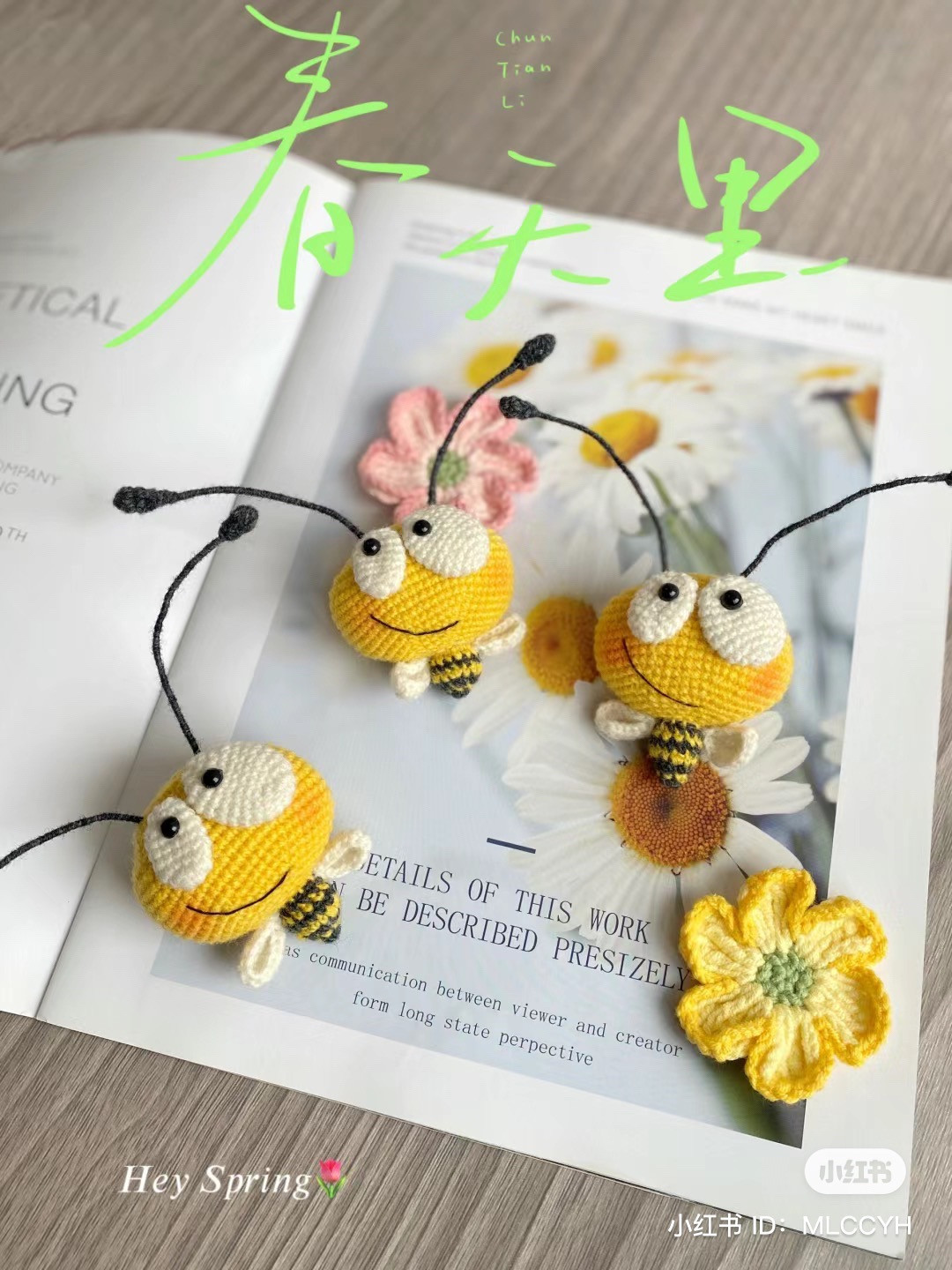 Cute Crochet Honey Bee Amigurumi Pattern with Chart