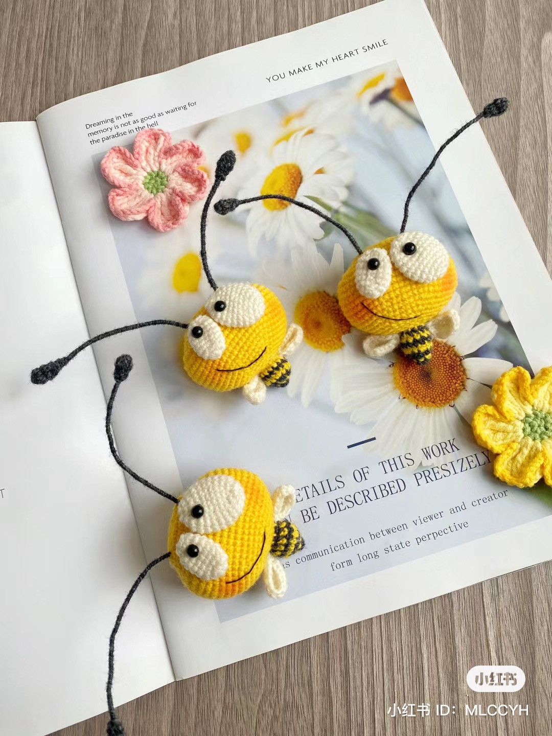 Cute Crochet Honey Bee Amigurumi Pattern with Chart