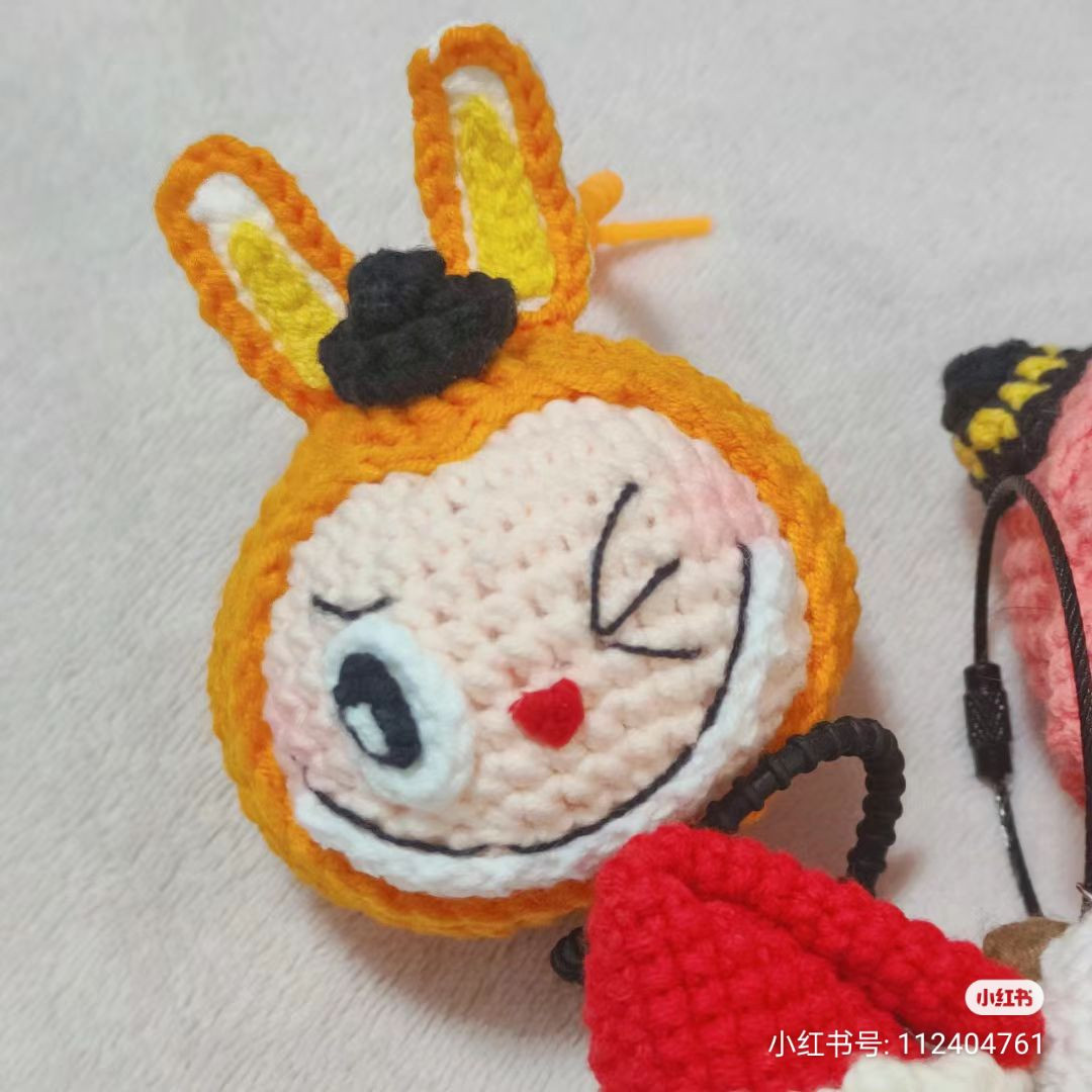 Cute Crochet Labubu Doll Pattern and Chart