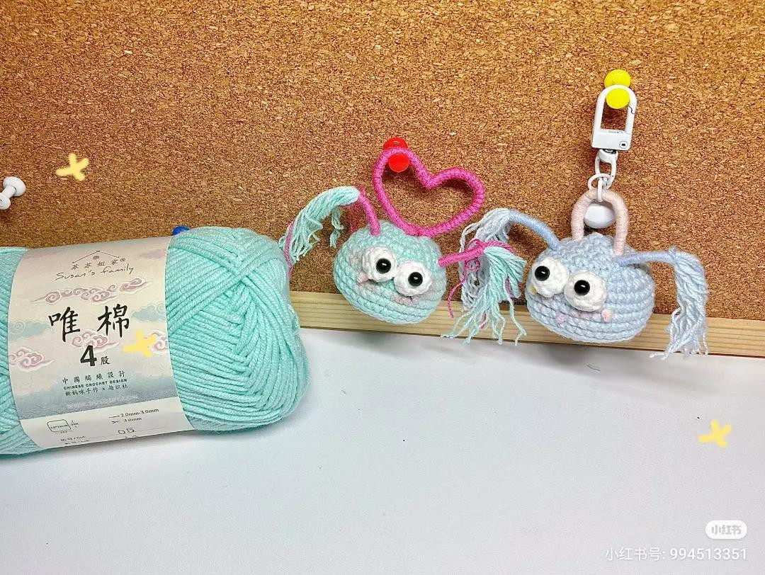 Cute Crochet Monster Sister Amigurumi Pattern Chart with Step-by-Step ...