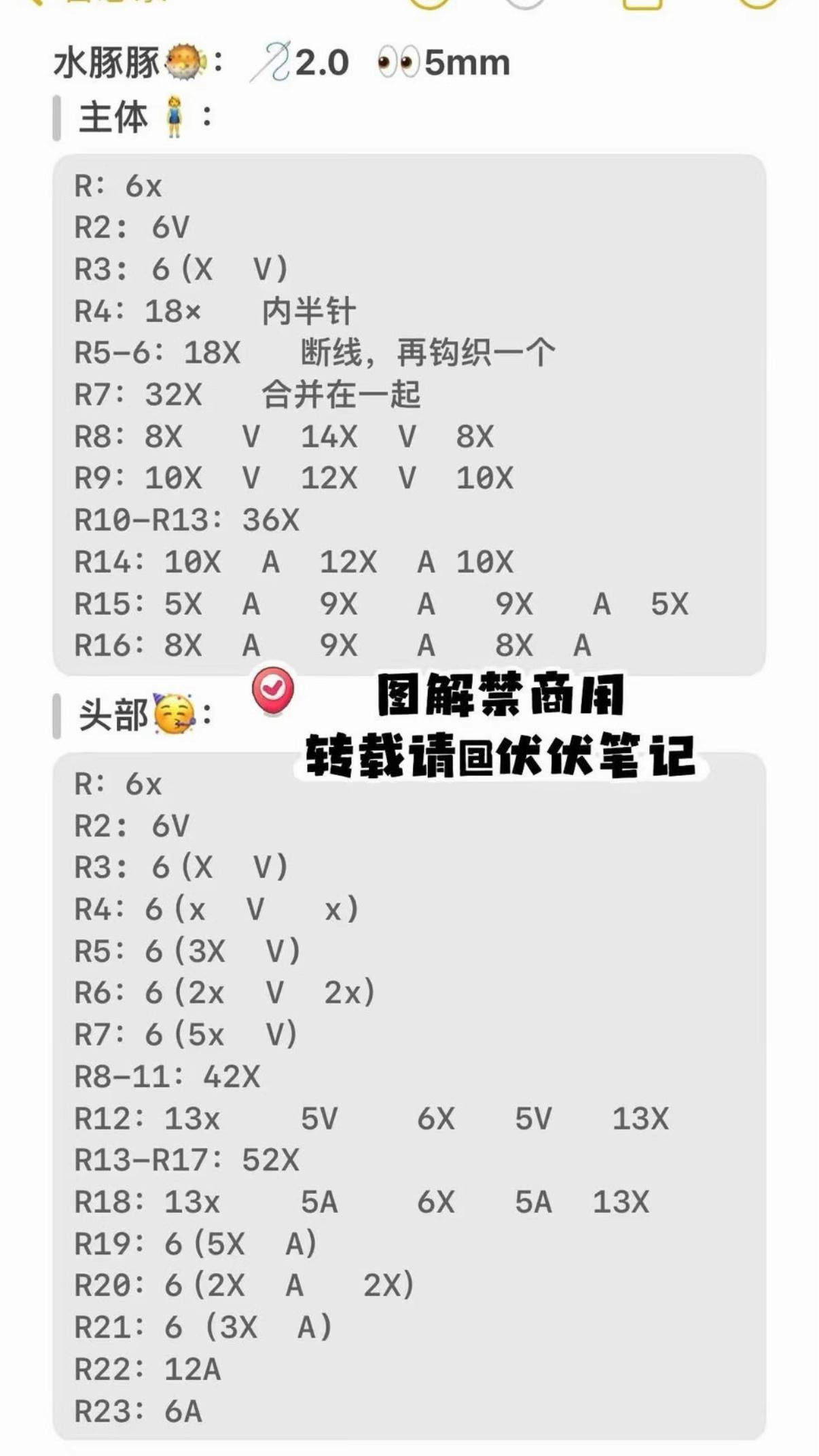 Cute Crochet Pineapple Bear Doll Pattern with Blue Hat and Flower Dress