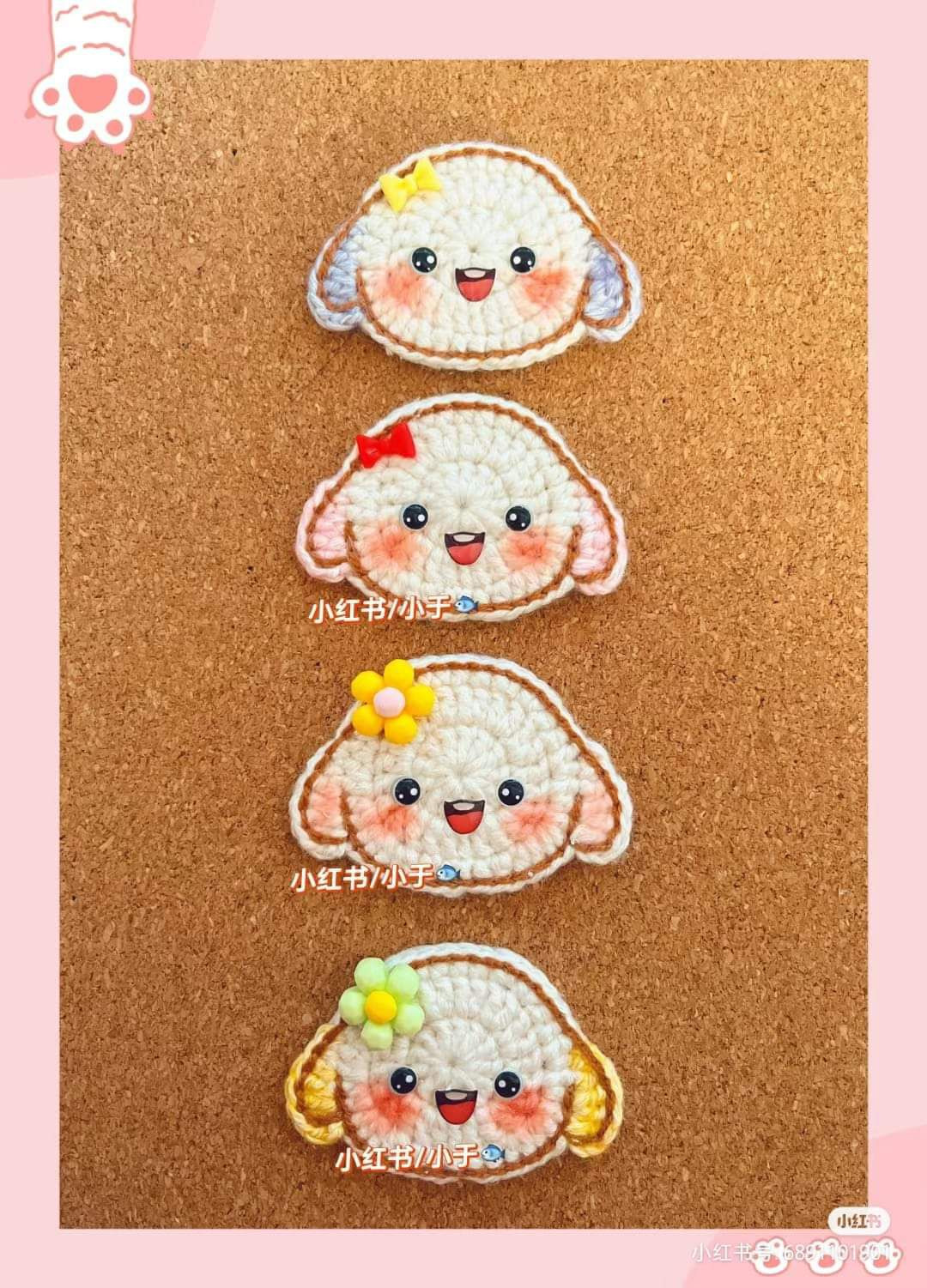 Cute Crochet Puppy, Cat & Rabbit Amigurumi Patterns and Tutorials