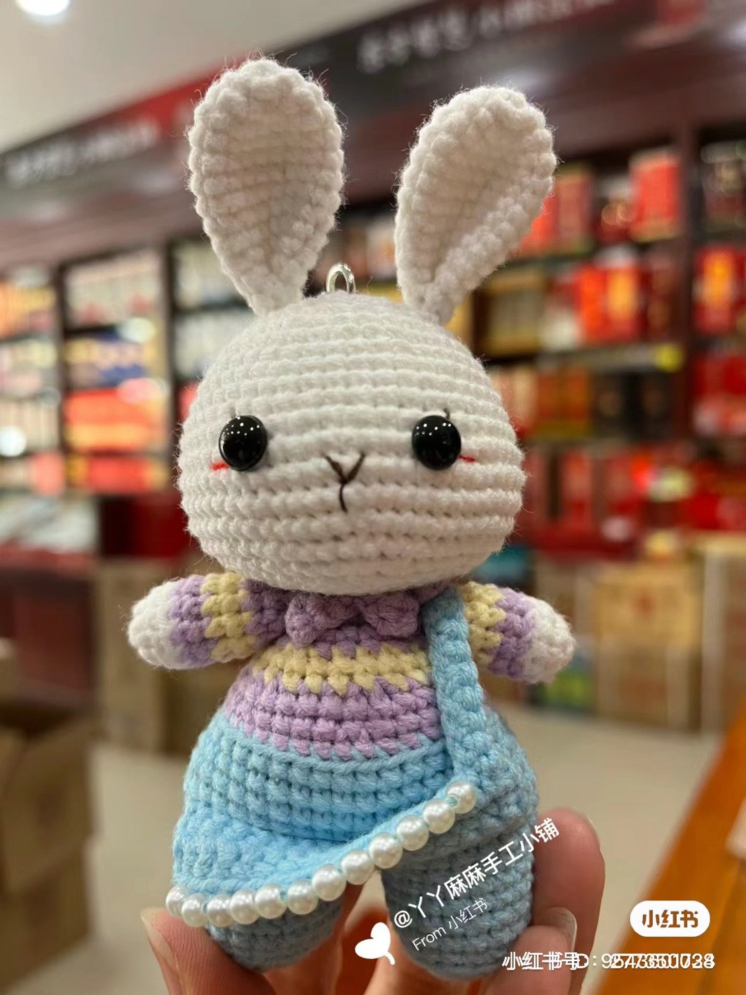 Cute Crochet Rabbit Amigurumi Doll Pattern with Detailed Instructions