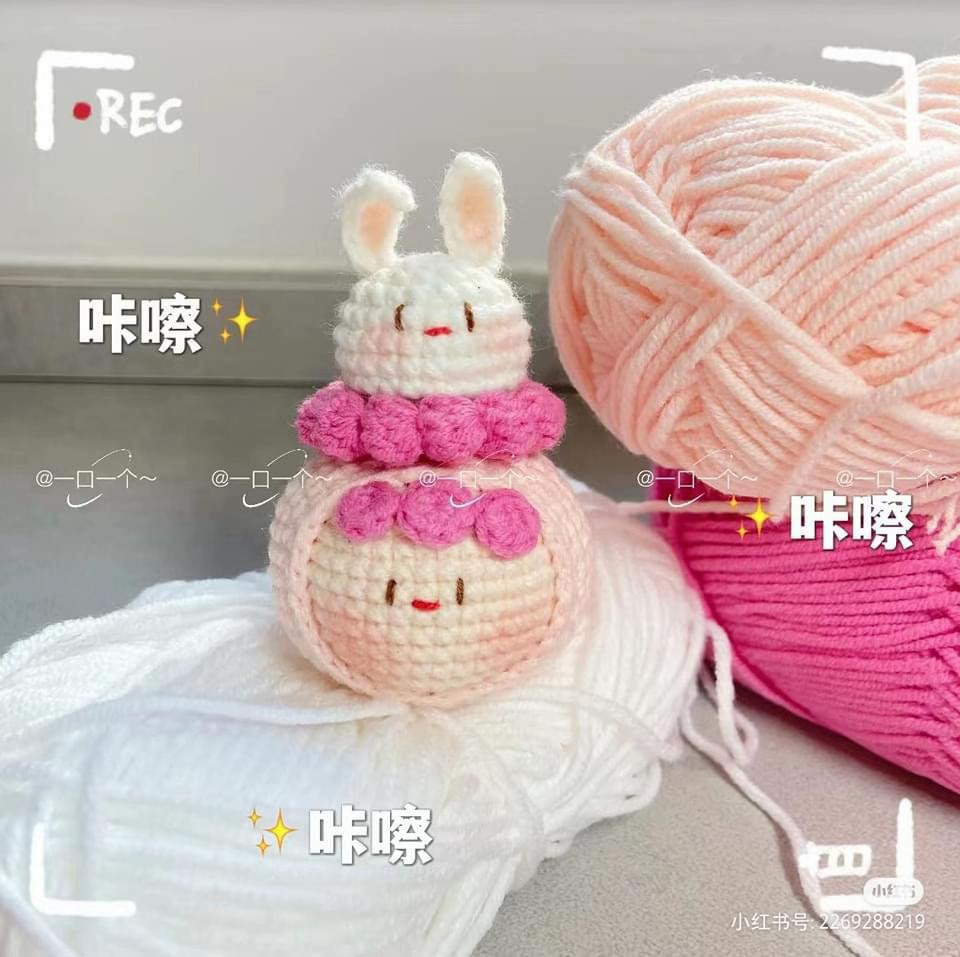 Cute Crochet Rabbit Doll Tutorial Pattern