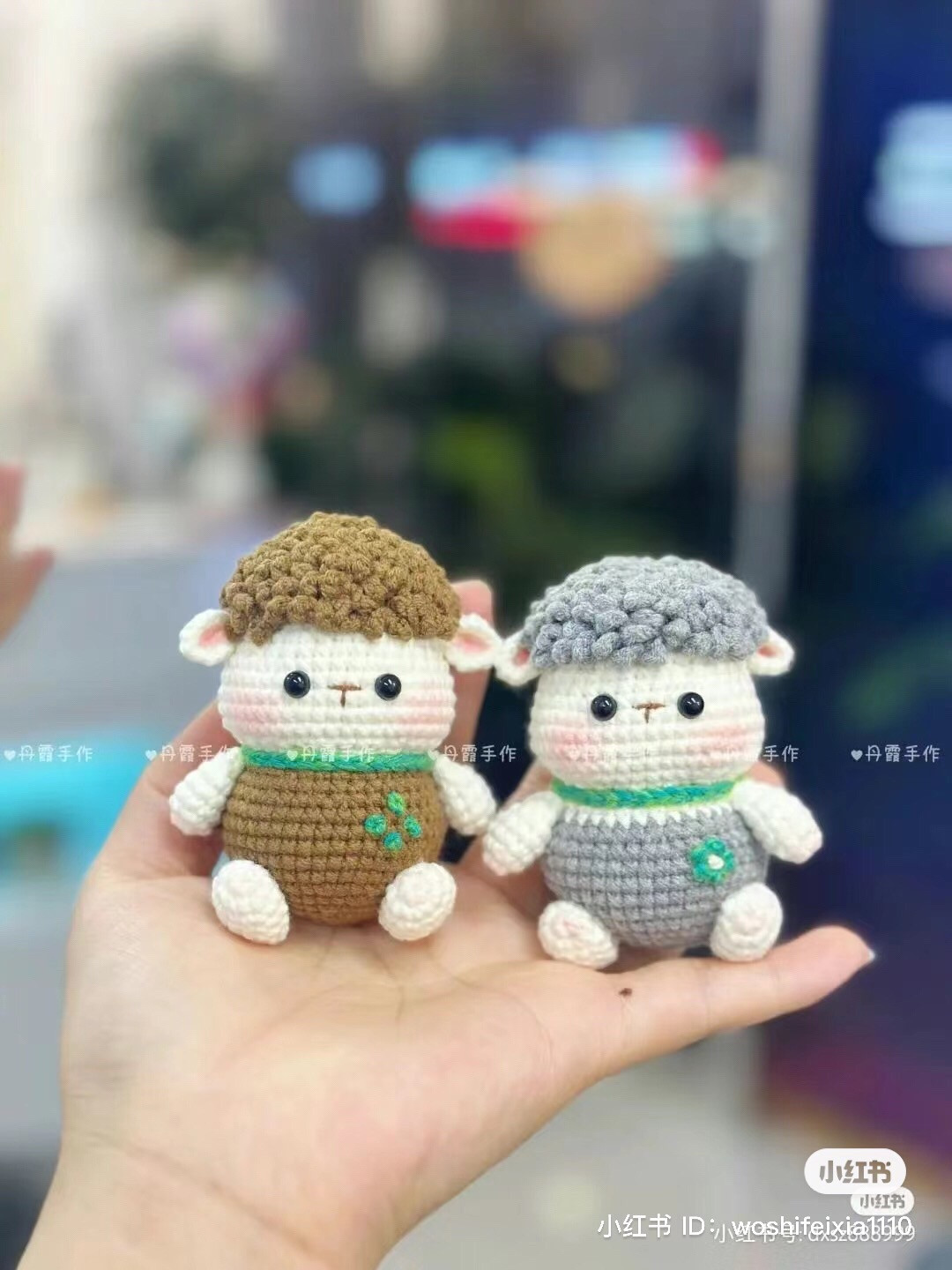 Cute Crochet Sheep Amigurumi Pattern Tutorial