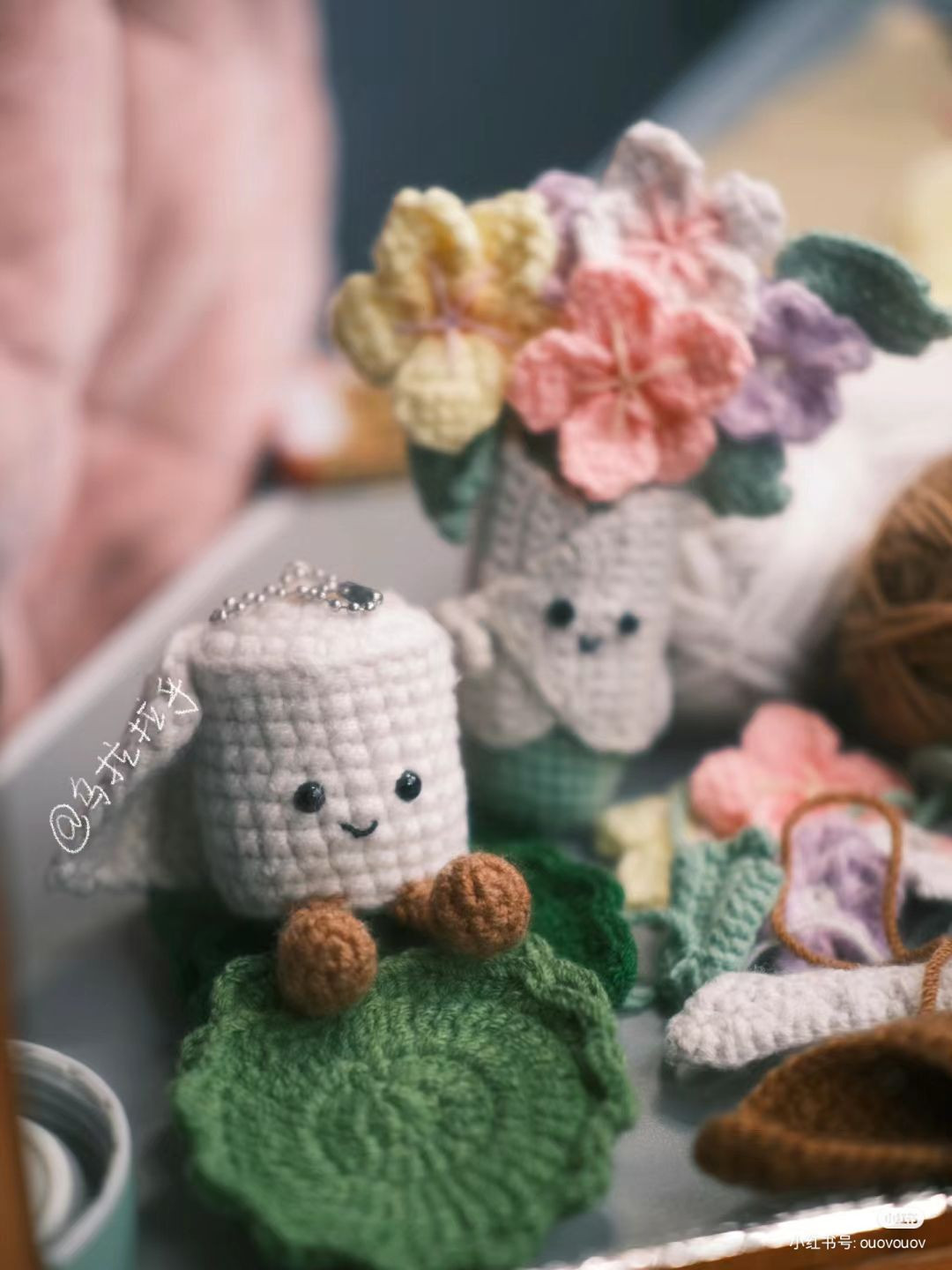 Cute Crochet Toilet Paper Roll Amigurumi Doll Pattern