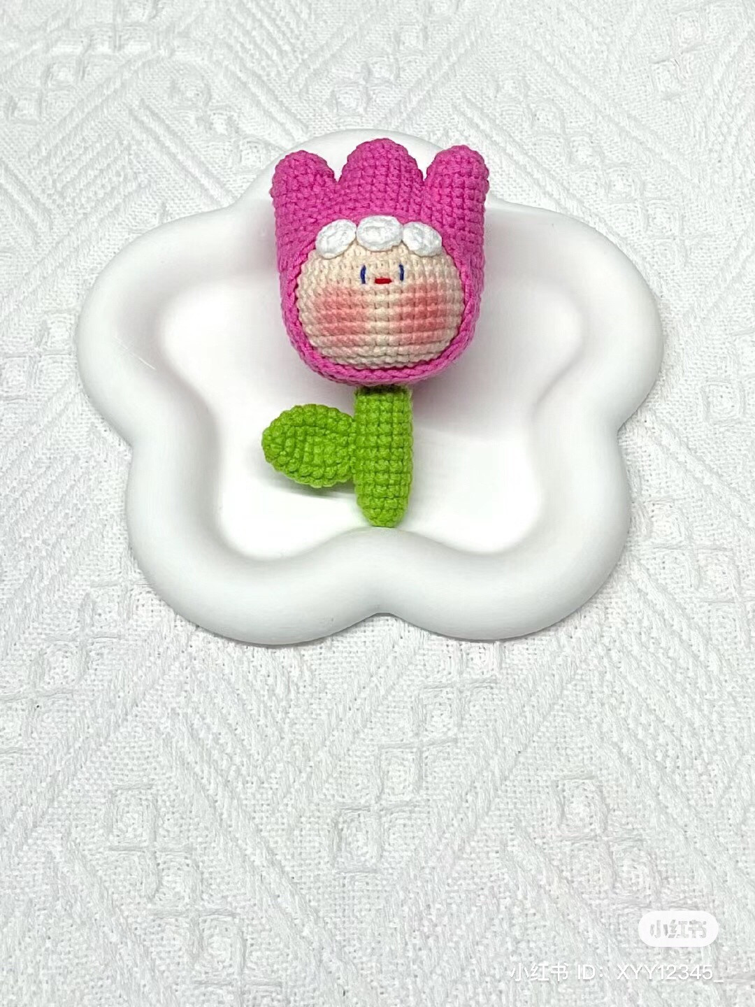 Cute Crochet Tulip and Birthday Hat Amigurumi Doll Patterns