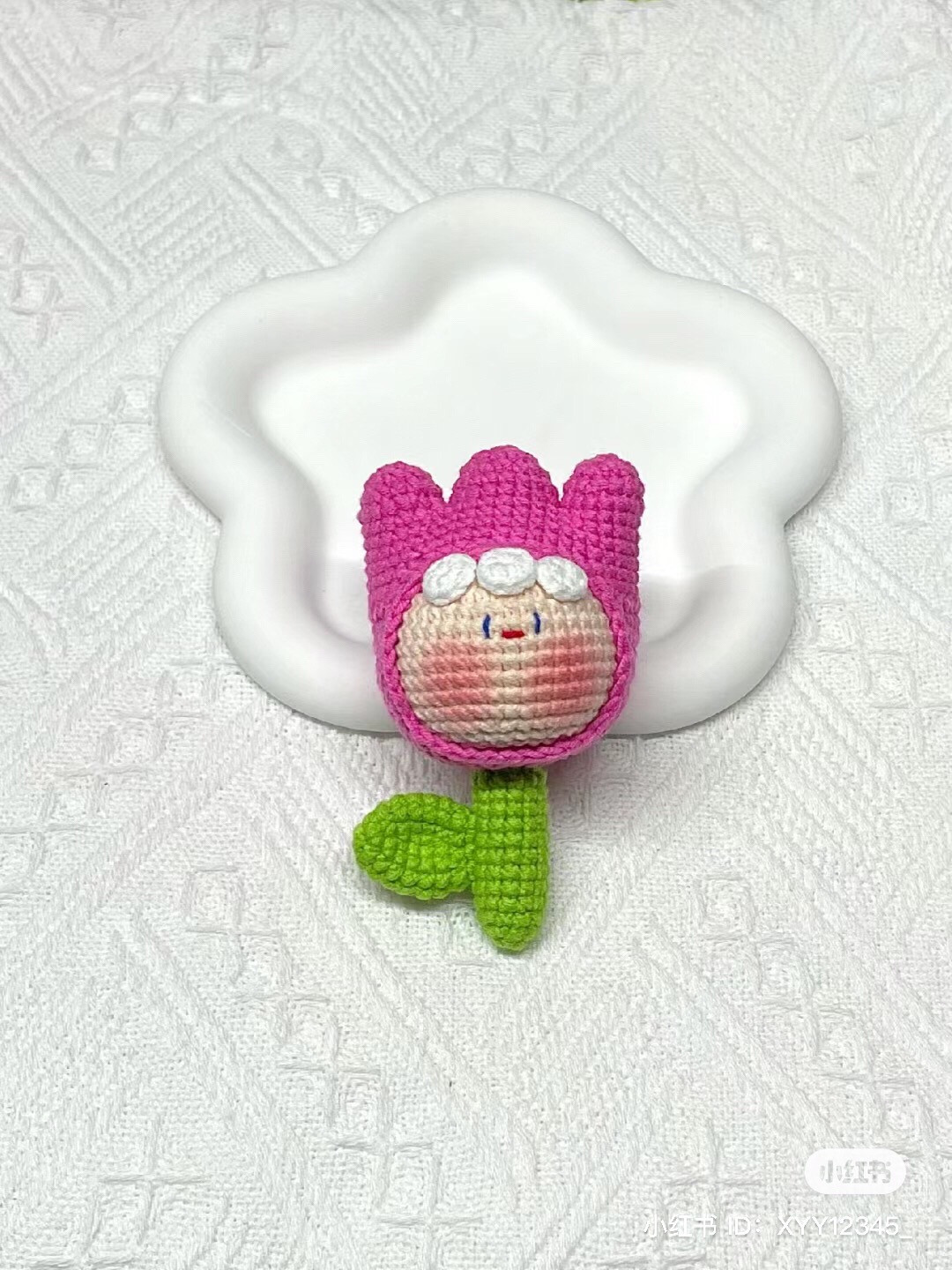 Cute Crochet Tulip and Birthday Hat Amigurumi Doll Patterns