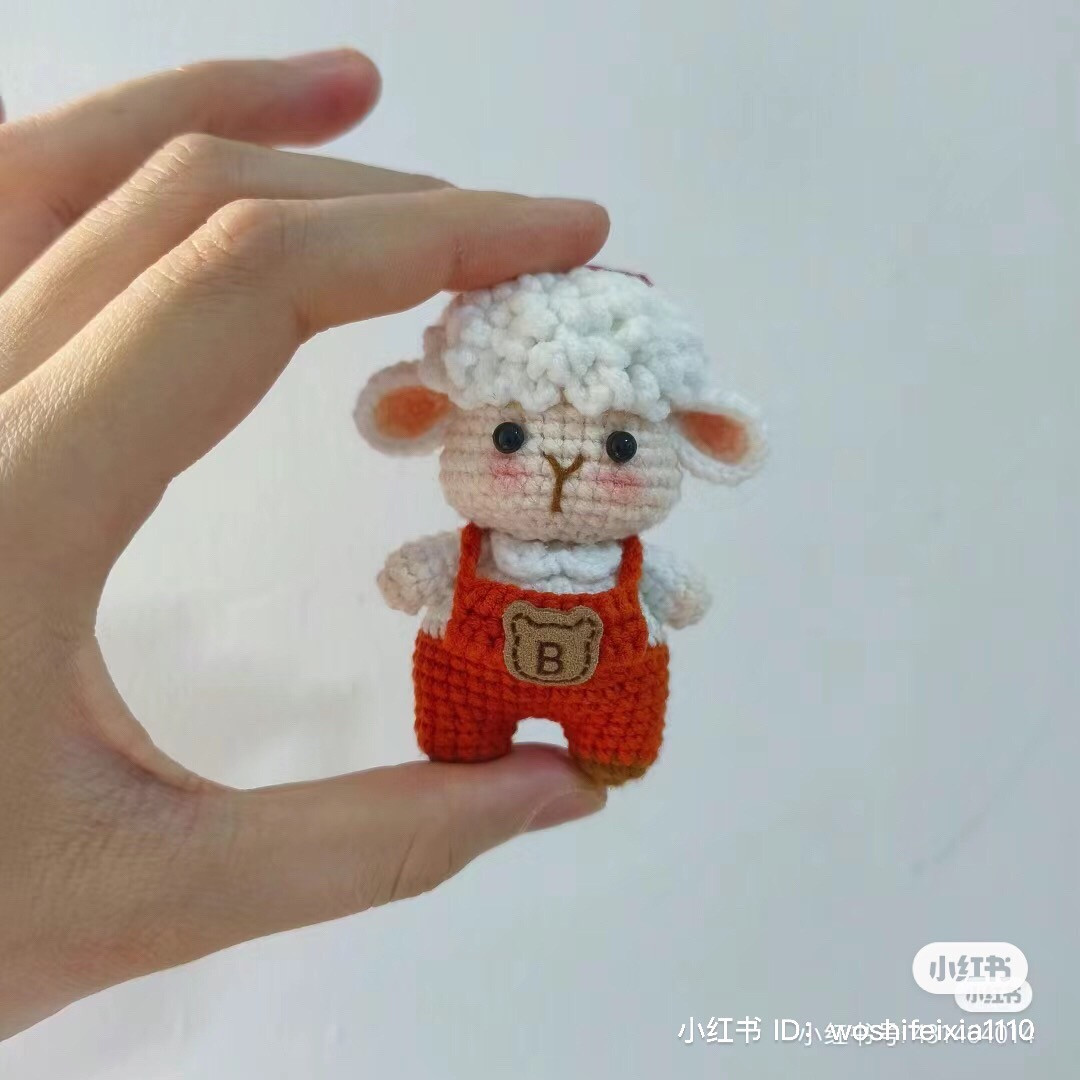 Cute Crochet Zodiac Sheep Amigurumi Doll Pattern Chart