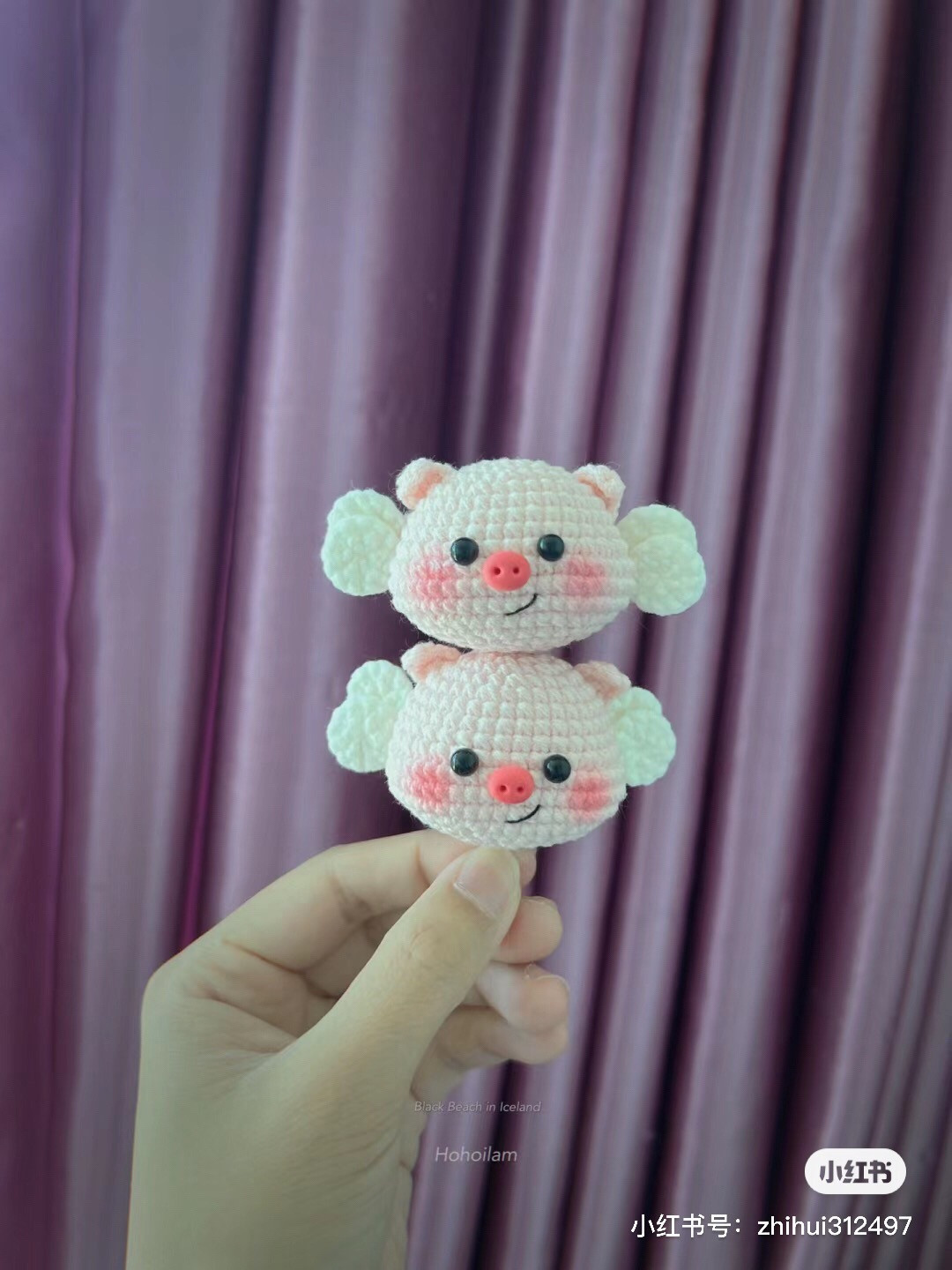 Cute Flying Pig Crochet Chart and Amigurumi Pattern