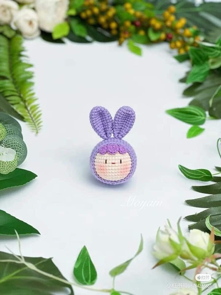 Cute Fruit and Animal Mochi Doll Crochet Patterns