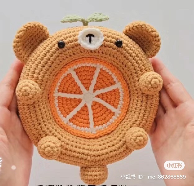 Cute Fruit Animal Amigurumi Pattern: Kiwi Cat, Orange Bear, Watermelon Pig