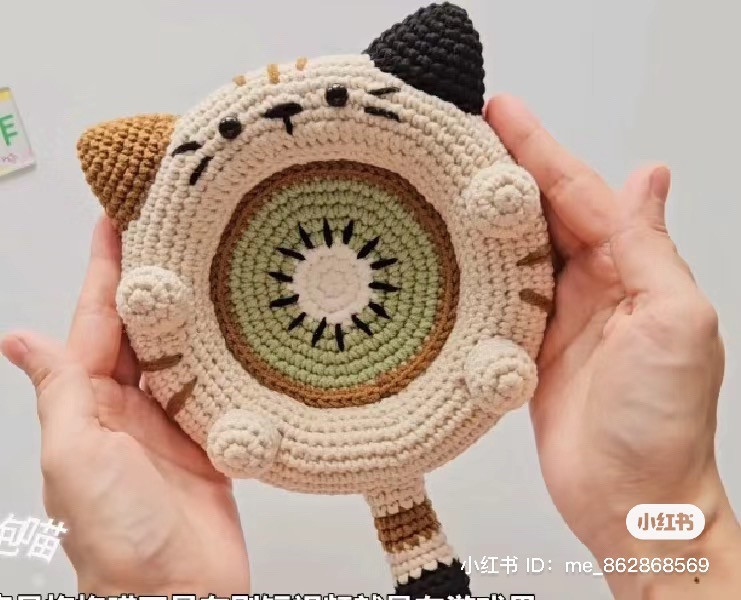 Cute Fruit Animal Amigurumi Pattern: Kiwi Cat, Orange Bear, Watermelon Pig