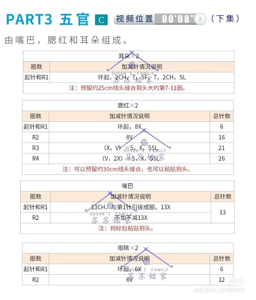Cute Girl Doll Bag Crochet Pattern Chart