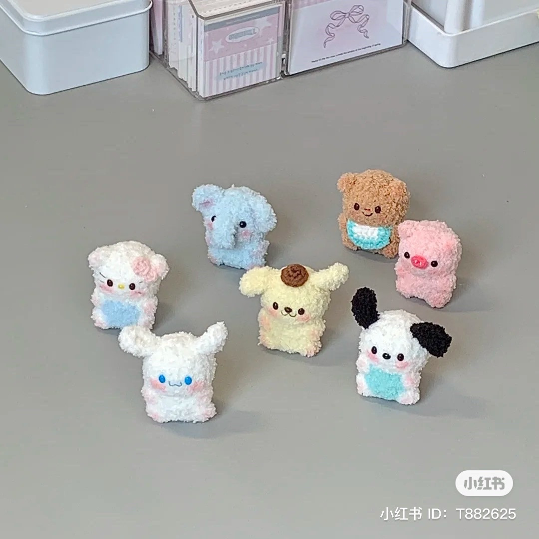 Cute Gummy Animal Amigurumi Crochet Pattern Tutorial