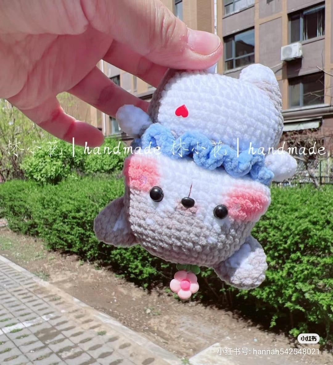 Cute Husky Amigurumi Crochet Pattern Tutorial