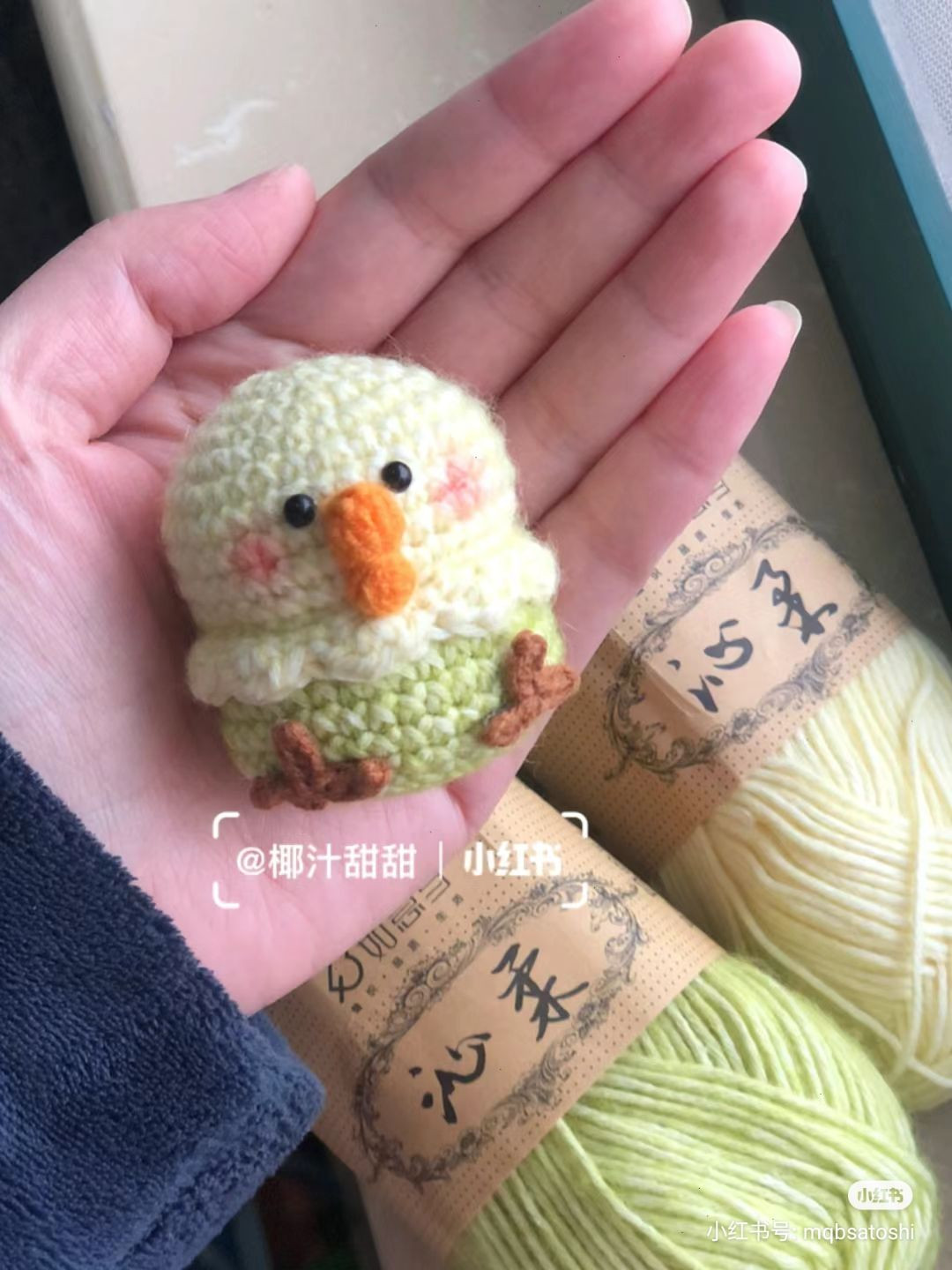 Cute Little Chicken Amigurumi Crochet Pattern Chart