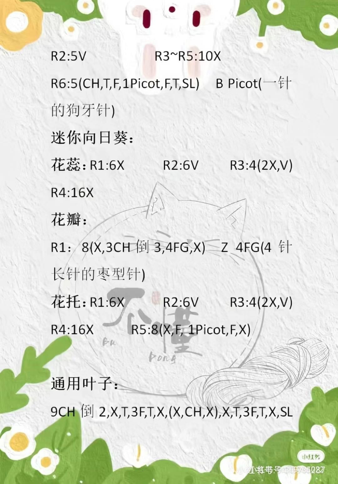 Cute Mini Animal Flower Pot Crochet Pattern