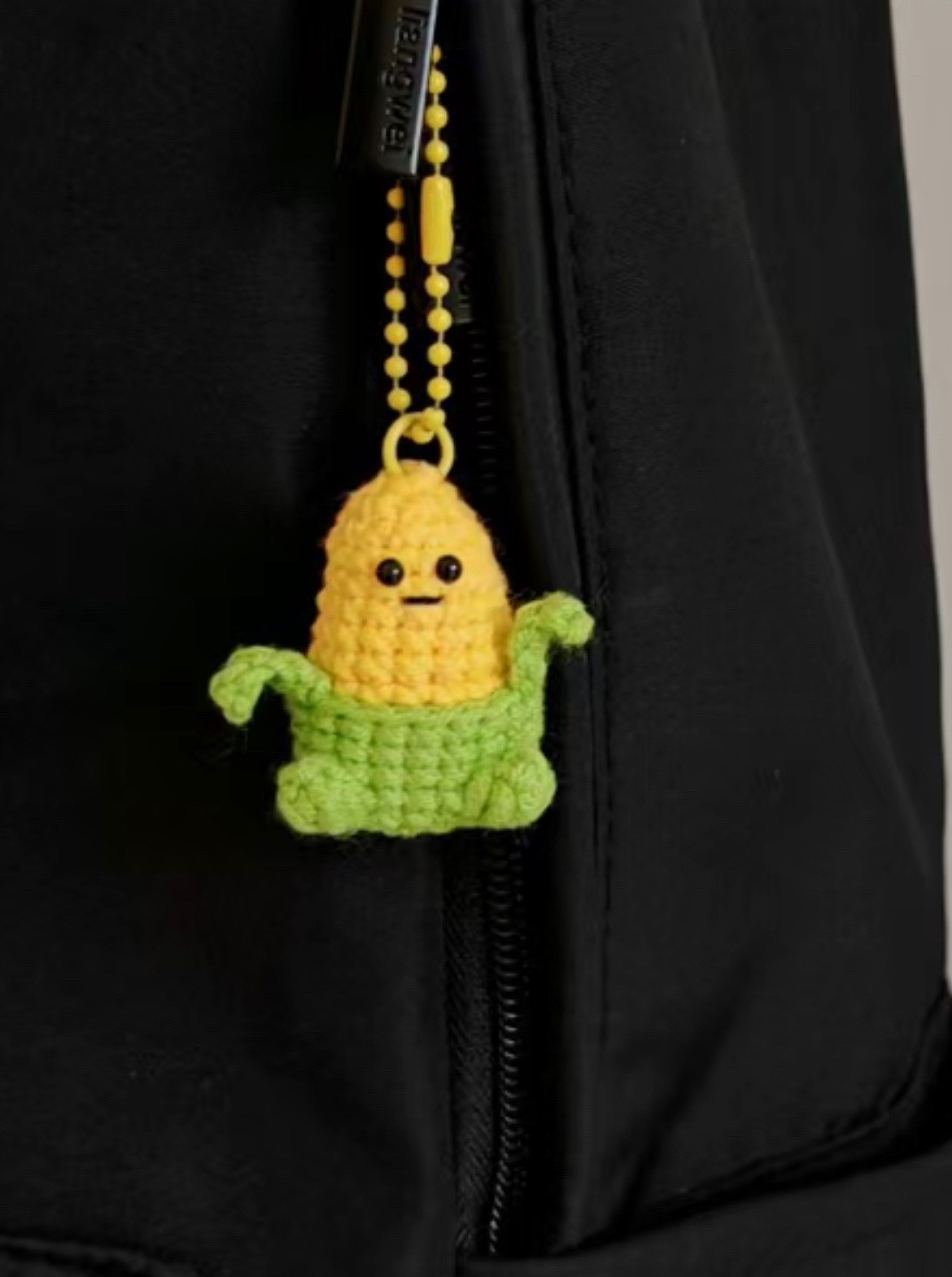 Cute Mini Corn Amigurumi Keychain Crochet Pattern