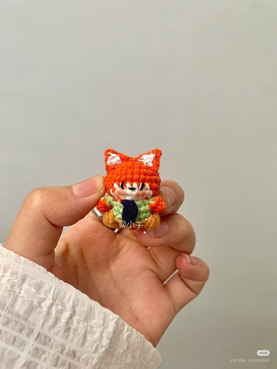 Cute Mini Crochet Chart for Fox and Rabbit Amigurumi Dolls