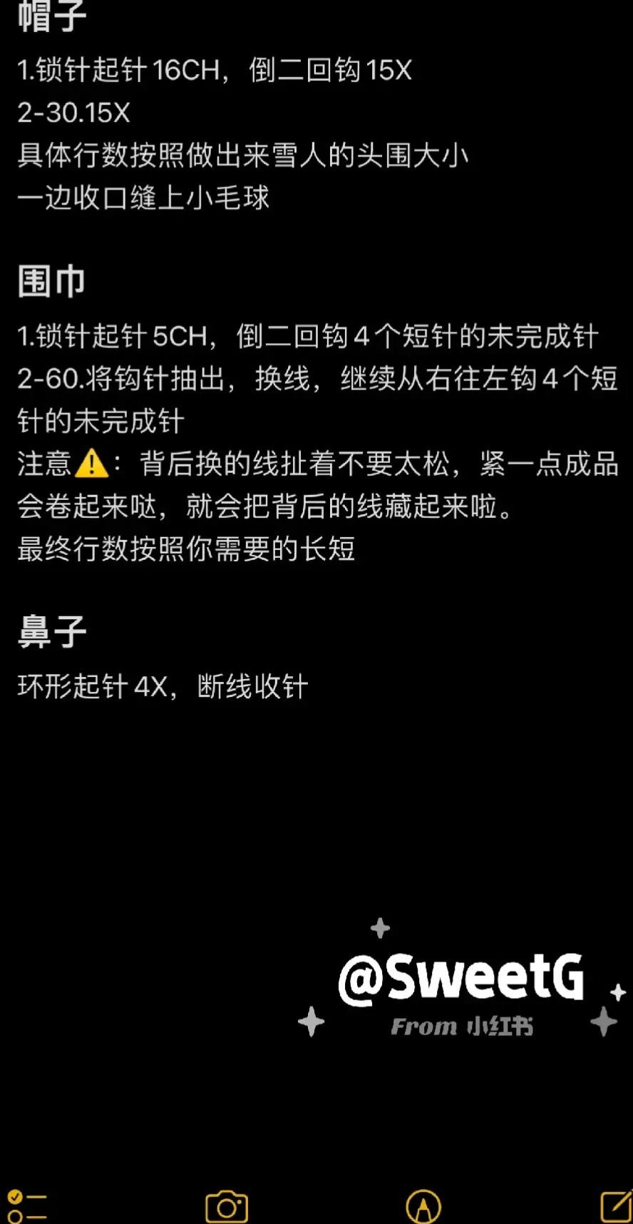 Cute Mini Crochet Snowman Doll with Yellow Hat and Scarf Tutorial