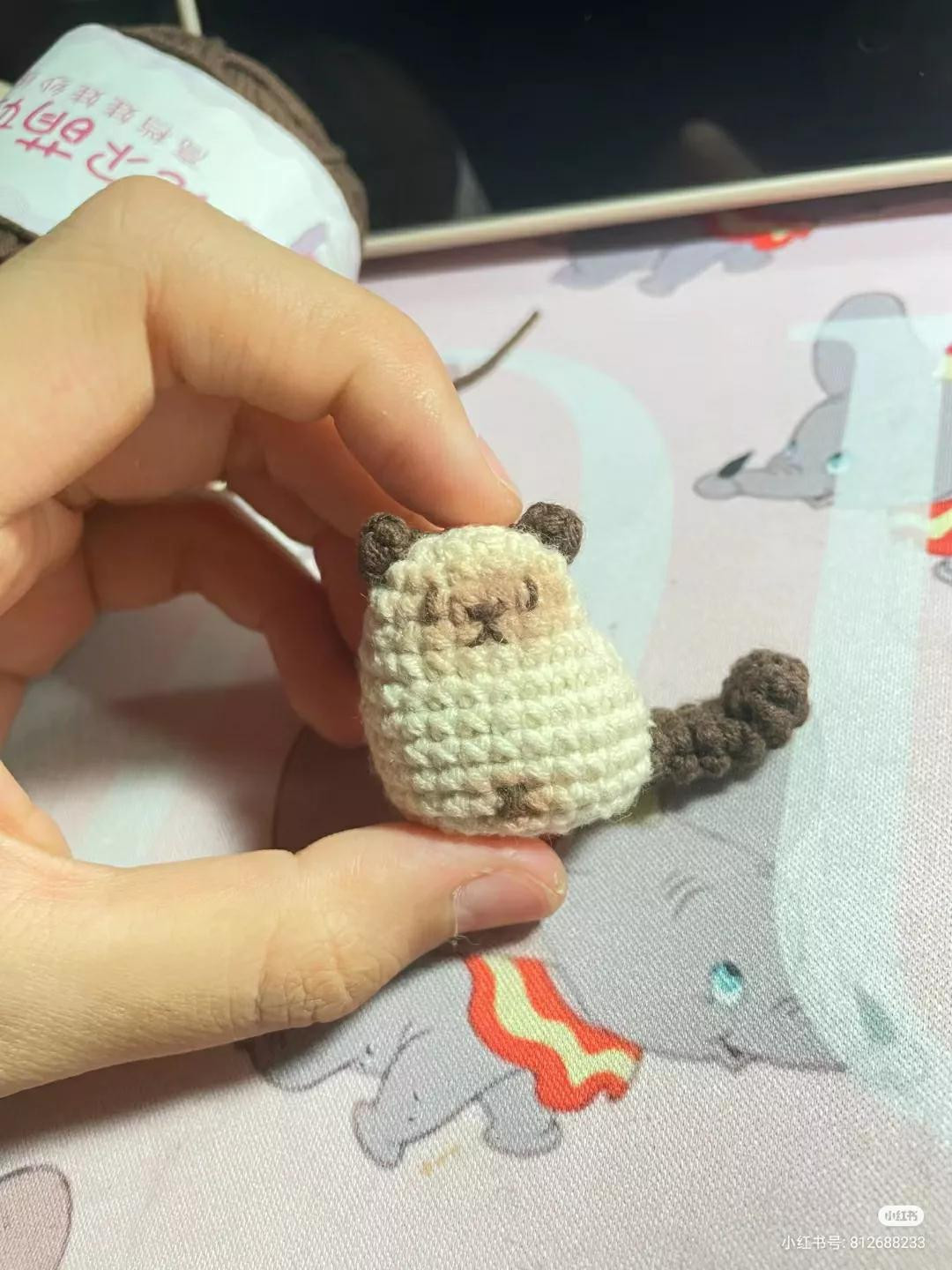 Cute Mini Hamster Amigurumi Crochet Pattern