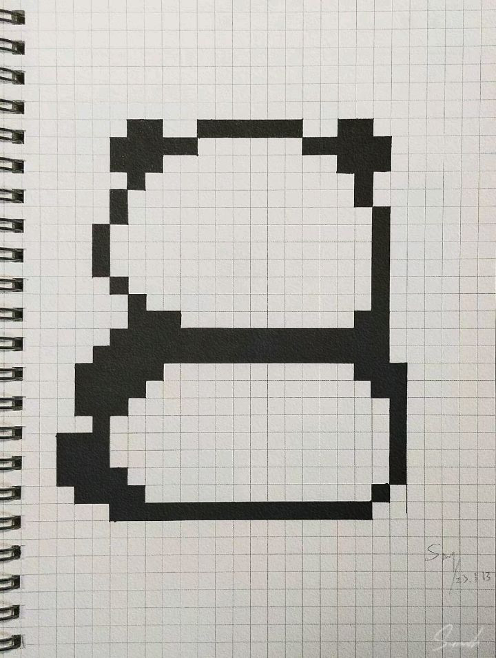 Cute Panda Pixel Art Chart Collection for Cross Stitch and Embroidery