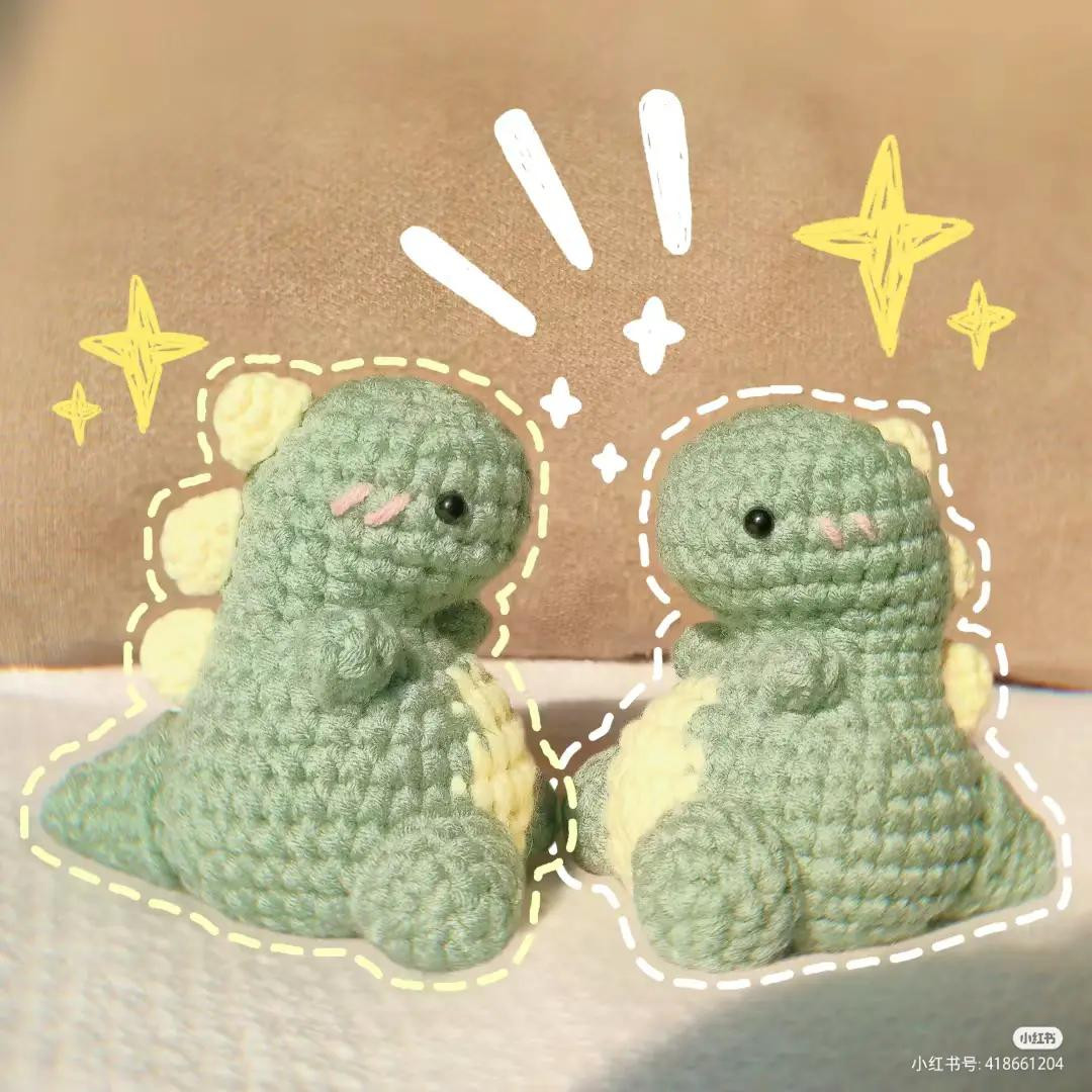 Cute Pastel Crochet Dragon Amigurumi Pattern