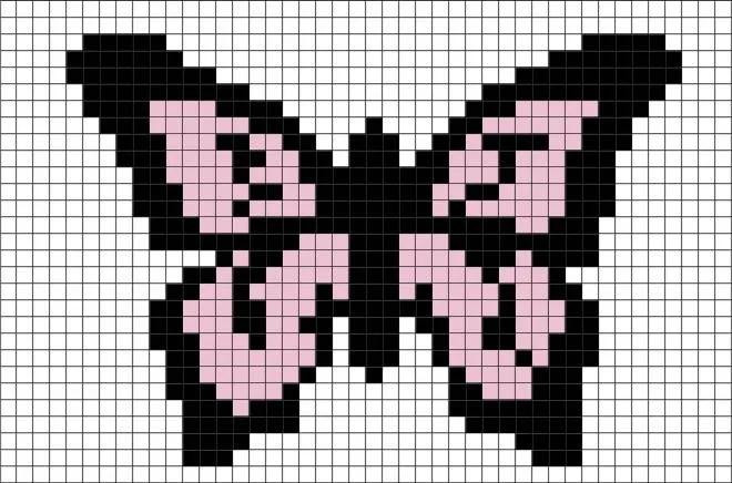 Cute Pixel Art Crochet Patterns: Mushroom, Butterfly, Planet, Flowers, and Bunny Tapestry Charts