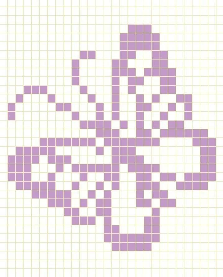Cute Pixel Art Crochet Patterns: Mushroom, Butterfly, Planet, Flowers, and Bunny Tapestry Charts