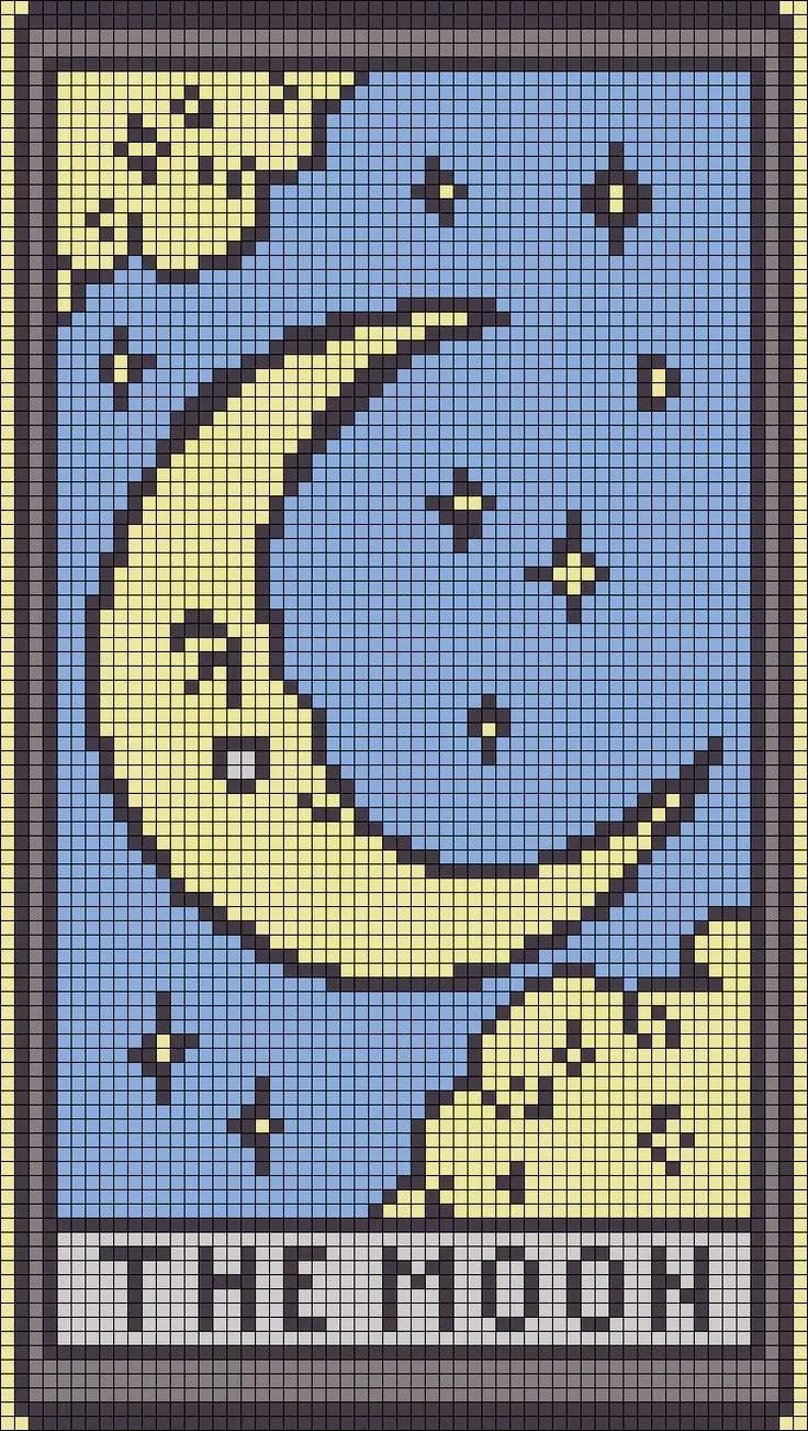 Cute Pixel Art Crochet Patterns: Mushroom, Butterfly, Planet, Flowers, and Bunny Tapestry Charts