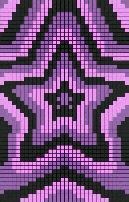 Cute Pixel Art Crochet Patterns: Mushroom, Butterfly, Planet, Flowers, and Bunny Tapestry Charts
