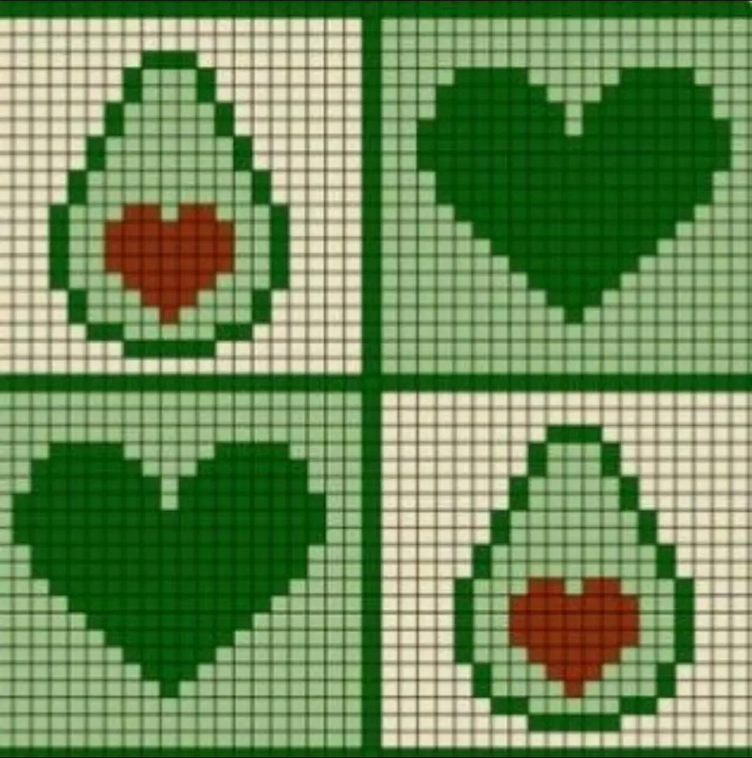 Cute Pixel Crochet Patterns: Bear, Cat, and Flower Wall Hangings with Charts