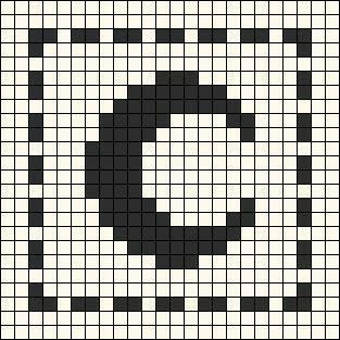 Cute Pixel Crochet Patterns: Dinosaur, Flower, Ball, Rose, and Cat