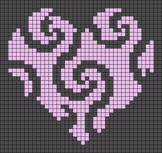 Cute Pixel Crochet Patterns: Dinosaur, Flower, Ball, Rose, and Cat